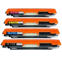 4 Laser Toner Cartridges (Set) for HP Colour LaserJet Pro MFP M176n, MFP M177fw