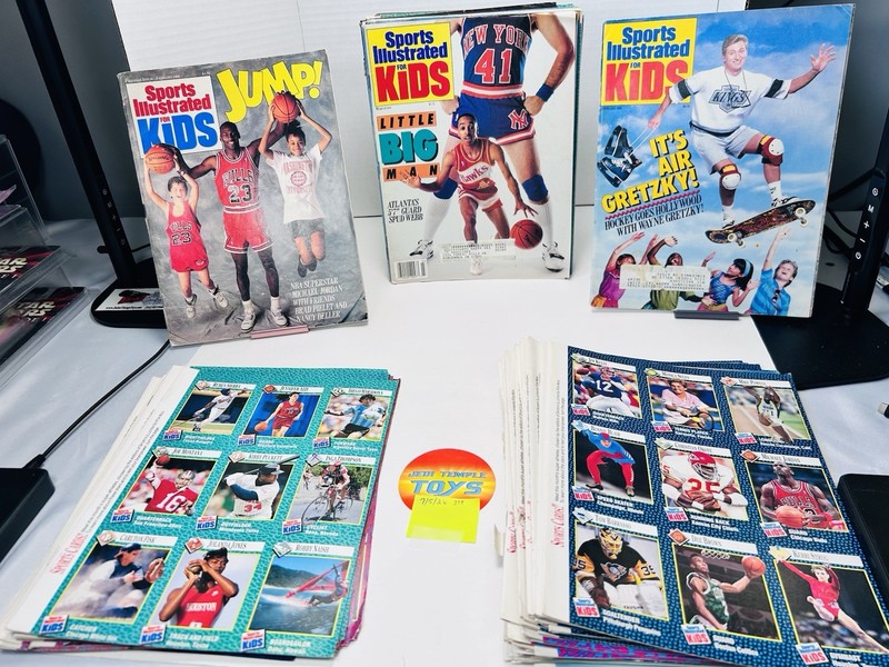Sports Illustrated for Kids Complete Unpunched Card Sets Series 1 & 2 +1st 12 Mz