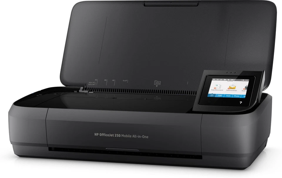 HP OfficeJet 250 Mobile All-in-One Printer - Black (CZ992A) - Image 3 of 4