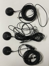 Lot of 3 U841a Condenser Boundary Microphones Audio-Technica Japan