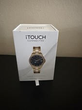 iTOUCH CONNECTED Analog Smartwatch Gold Stain...