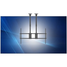 VIVO Extending Large Ceiling TV Mount, 60 -120 Screens, Dual 3ft Poles