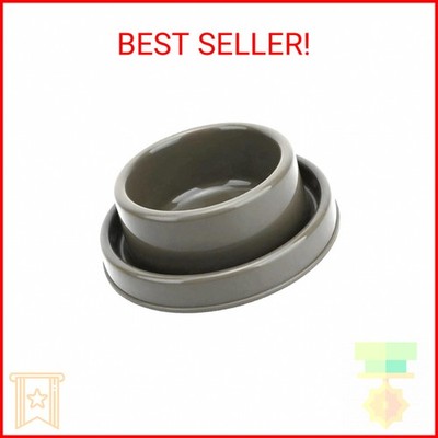 GRPET Ants Away Dog Bowl Cat Puppy Food Bowls Round No Spill Eating Feeder for S