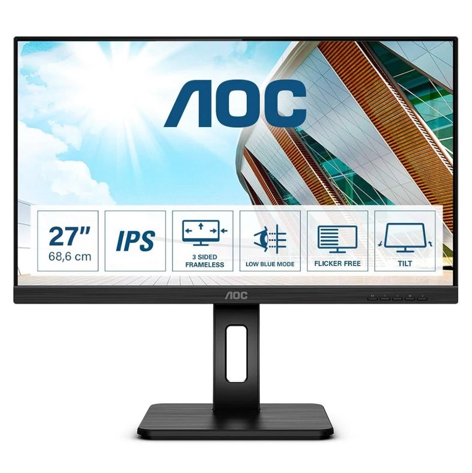 AOC 27” Monitor BNIB - Image 2 of 4