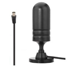 Antenna Tv Terrestre Dvb-t Interno Esterno Amplificata 36 Dbi Per Auto Camper