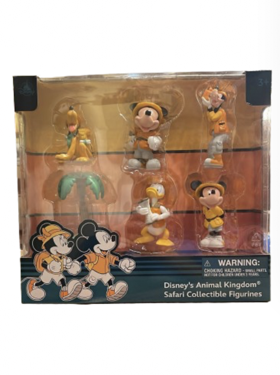 Disney World Animal Kingdom 置物 Disney Parks Animal Kingdom Mickey Friends On Safari Figure Toy