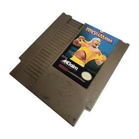 WWF WrestleMania (Nintendo Entertainment System, NES, 1988) SOLO CARTUCHO de juego 