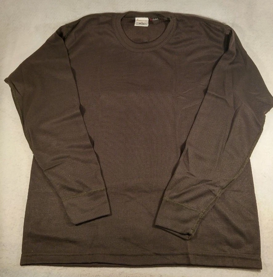 Browning Hunderwear Charcoal Mid-Weight X-Static Base Layer Top Pant Thermal Men - Image 2 of 4