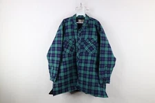 Vintage 90s Streetwear Mens 2XL Quilted Flannel Button Shirt Jacket Jac Shirt
