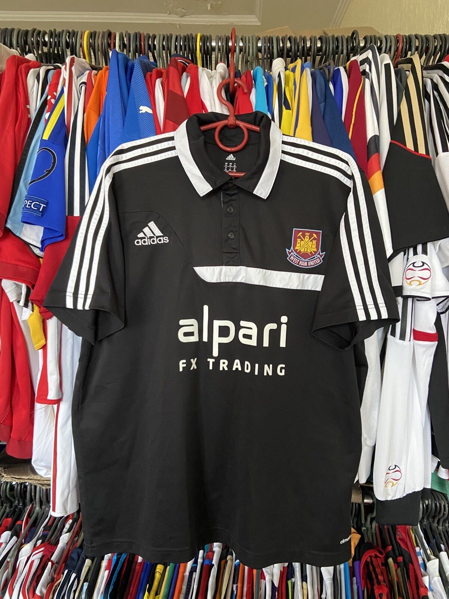 WEST HAM UNITED 2013 2014 PRE MATCH SHIRT JERSEY ADIDAS Z19970 sz
