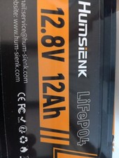 NEW in Box 12V 8Ah LiFePO4 Battery - 6000-20000 Charge Cycles, Integrated 8A BMS