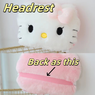 Bequemes großes Hello Kitty Rückenkissen Kopfstütze bequemes Schlafsofa Überwurf