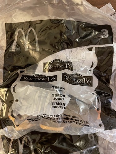 McDonalds 2003-2004 “Lion King 1.5” Complete Set of 6 Happy Meal Toys MIP - Picture 6 of 15
