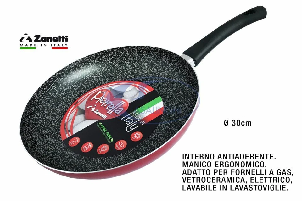 ZANETTI PADELLA CM.30 LA ROSSA