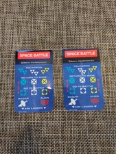 Intellivision SPACE BATTLE Overlays