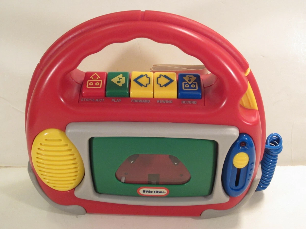 Vintage Little Tikes Cassette Tape Player Recorder For parts