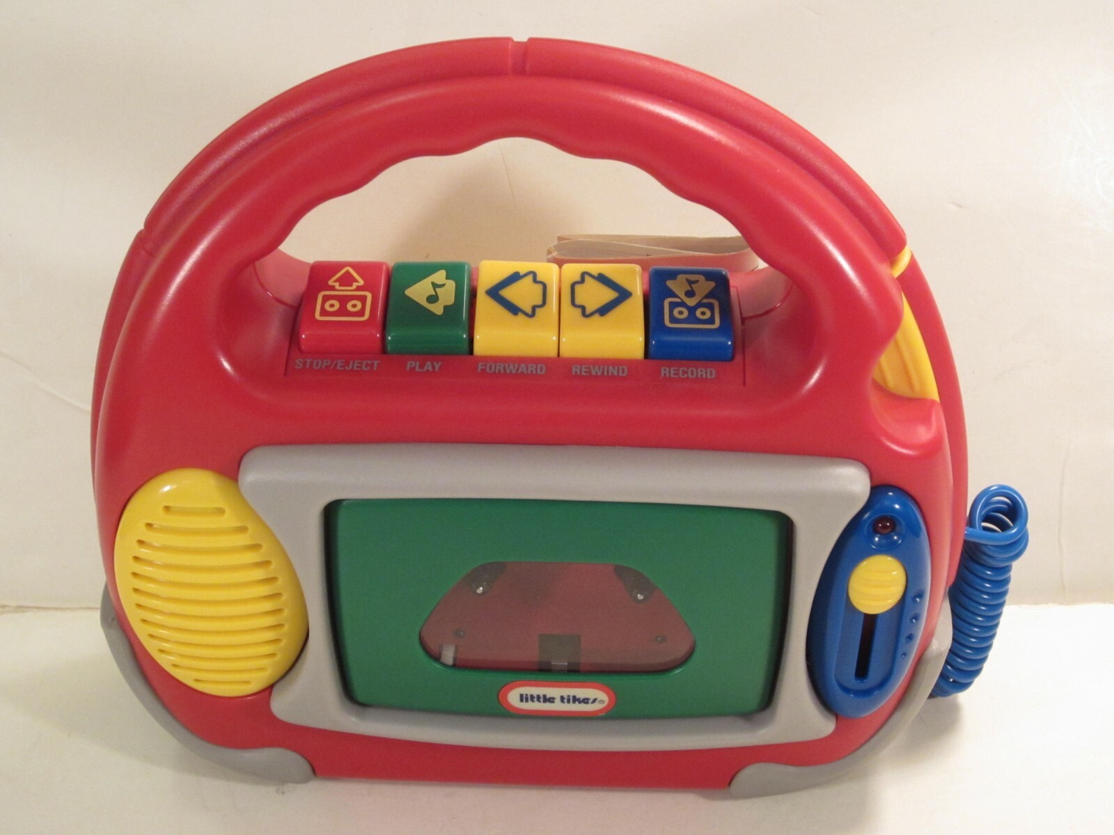 Vintage Little Tikes Cassette Tape Player & Recorder For parts of