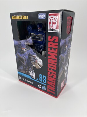 Transformers Studio Series Soundwave 83 BumbleBee Voyager Class New In Box