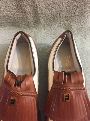 FootJoy Classics Handcrafted USA Spectator Wingtip Kiltie Golf