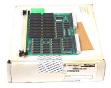 USED ALLEN BRADLEY 3100-ME2 MEMORY MODULE SER. B, 3100ME2, MEM86-E128K