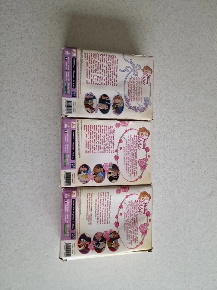 3 Coffrets Dvd Princesse Sissi : vol 1 A 12. Collection Complète  - Photo 2/4
