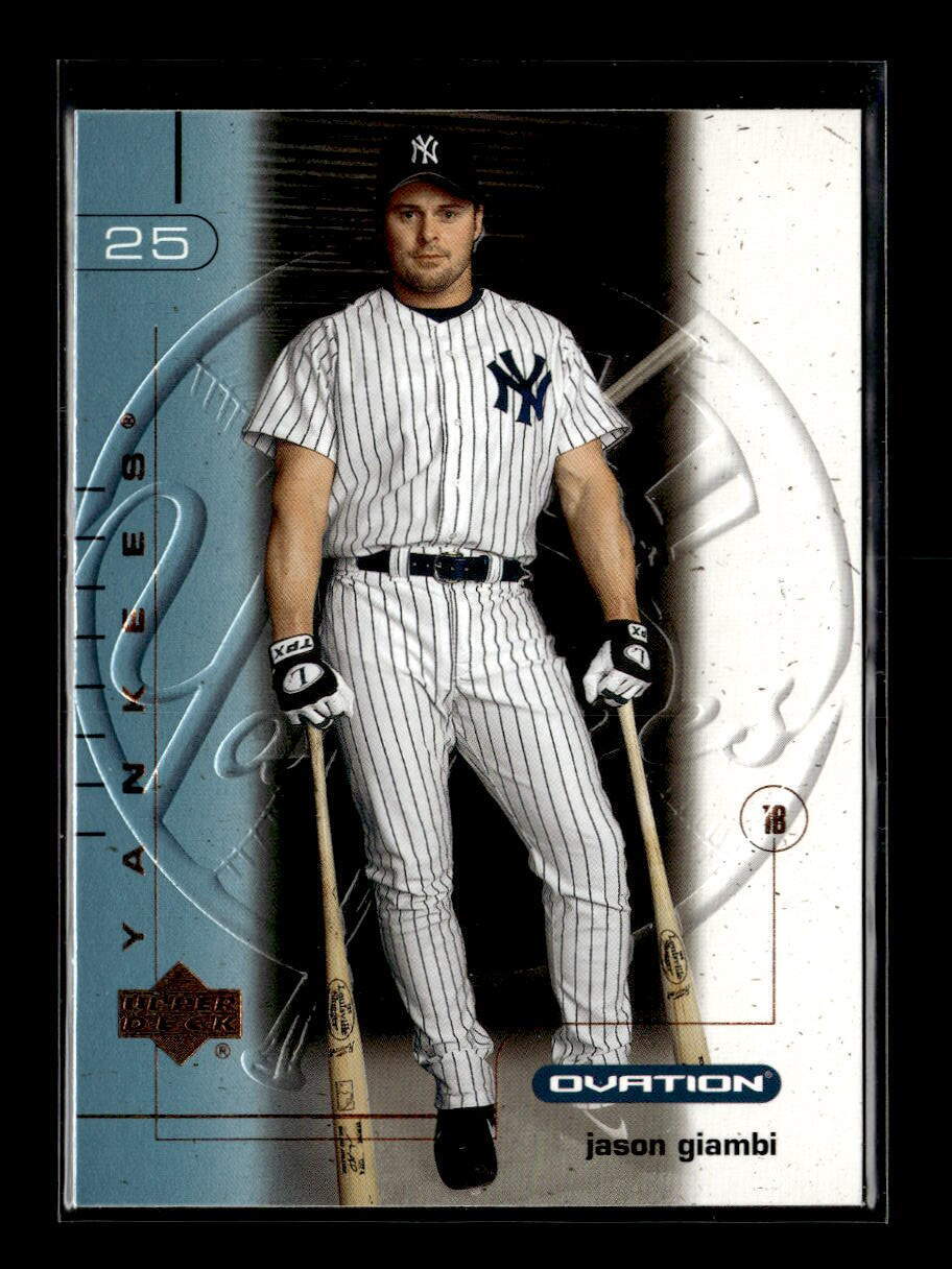 2002 Upper Deck Ovation #27 Jason Giambi