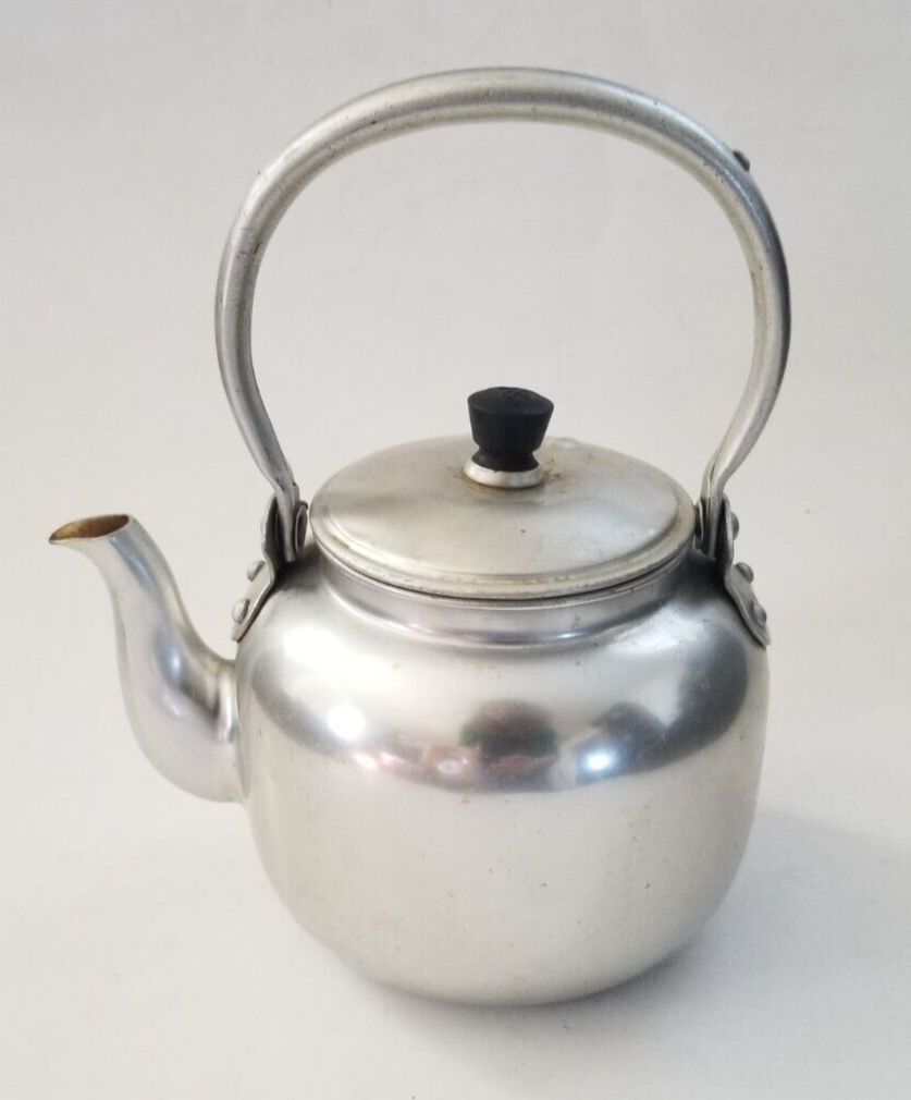 Vintage Aluminum Tea Pot Made in Japan eBay