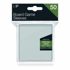 Ultra Pro 50 Board Game Sleeves Special Sized 69mm x 69mm Gaming Cards