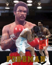 Lithograph print of George Foreman 2022 