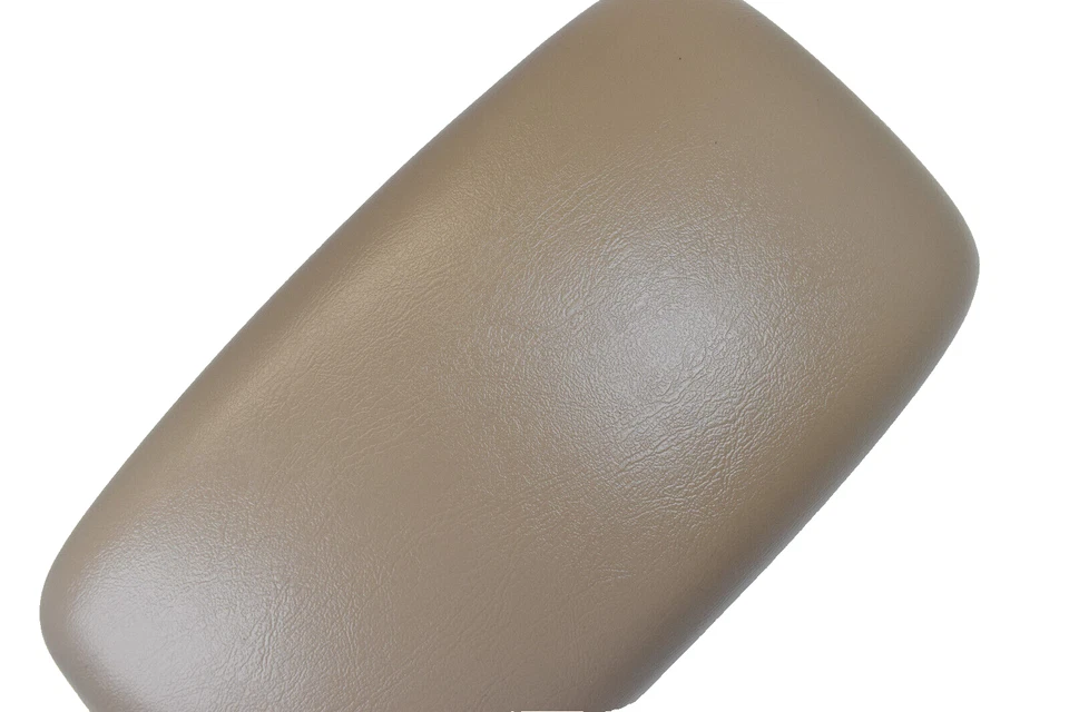 2000-2007 Ford Taurus Center Console Beige Leather Armrest Top Lid Cover OEM - Image 2 of 4
