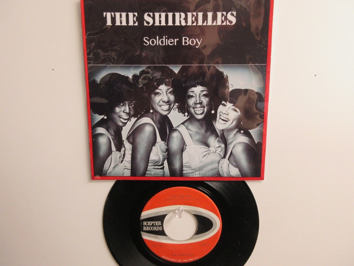 💥 ' THE SHIRELLES ' HIT 45 + PICTURE [ SOLDIER BOY ] 1962 ! 💥 | eBay