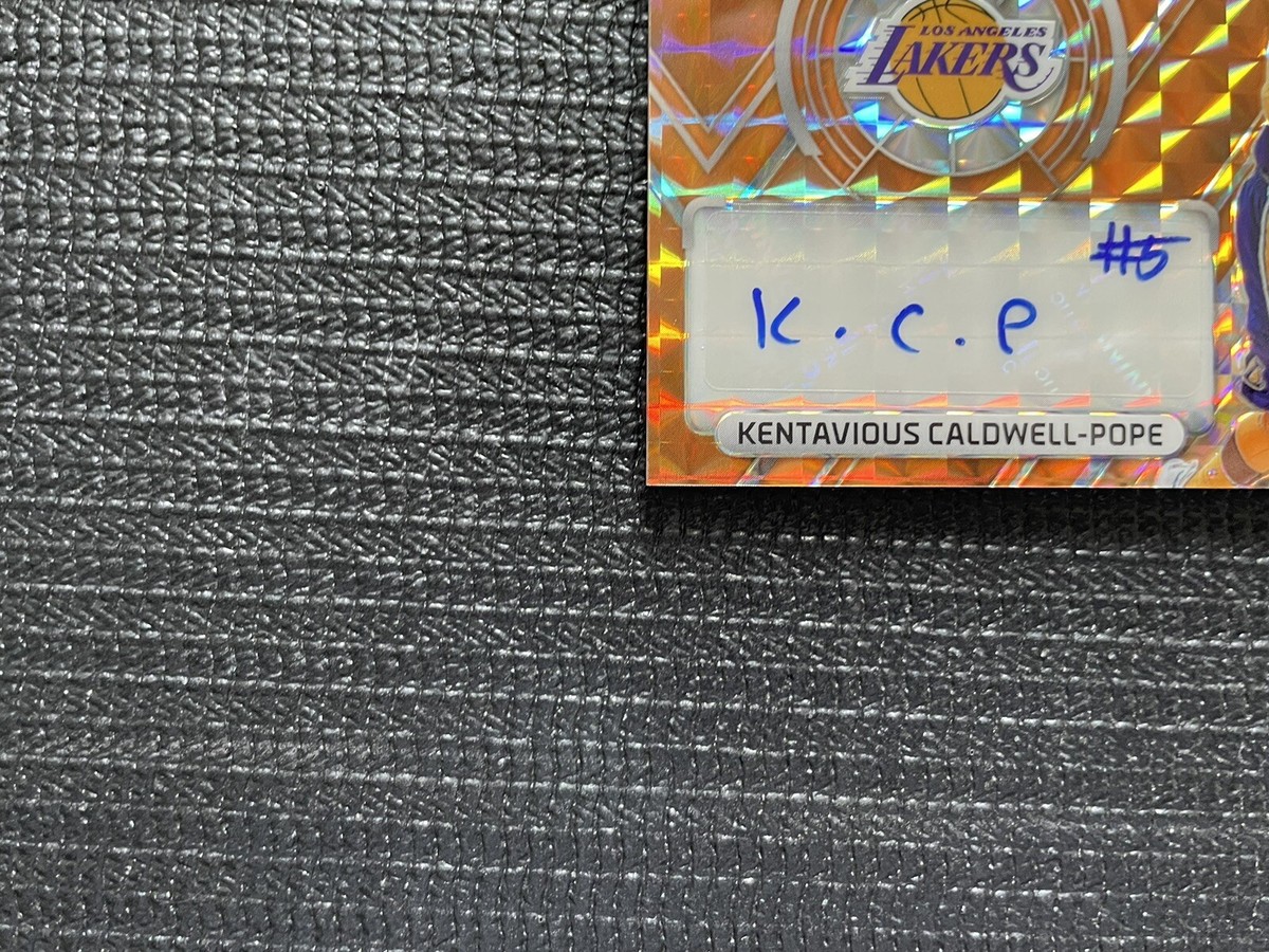 5/5🔥 Auto 2017-18 Panini Spectra Locked In Neon Orange