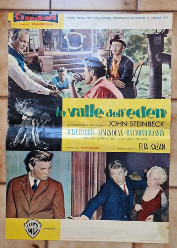 EAST OF EDEN JAMES DEAN 5 ITALIAN MOVIE POSTER PHOTOBUSTA FIRST RELEASE 1955 - 第 6/6 張圖片