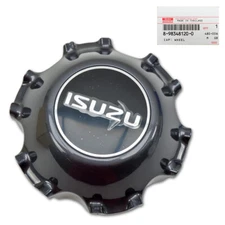 Replacement Wheel Center Cap Genuine Black For Isuzu Mu-X Mu X Suv 2014 - 2018