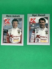 Mario Andretti, 1993 KMart #6, Indy 500 Champion #35 Nigel Mansell