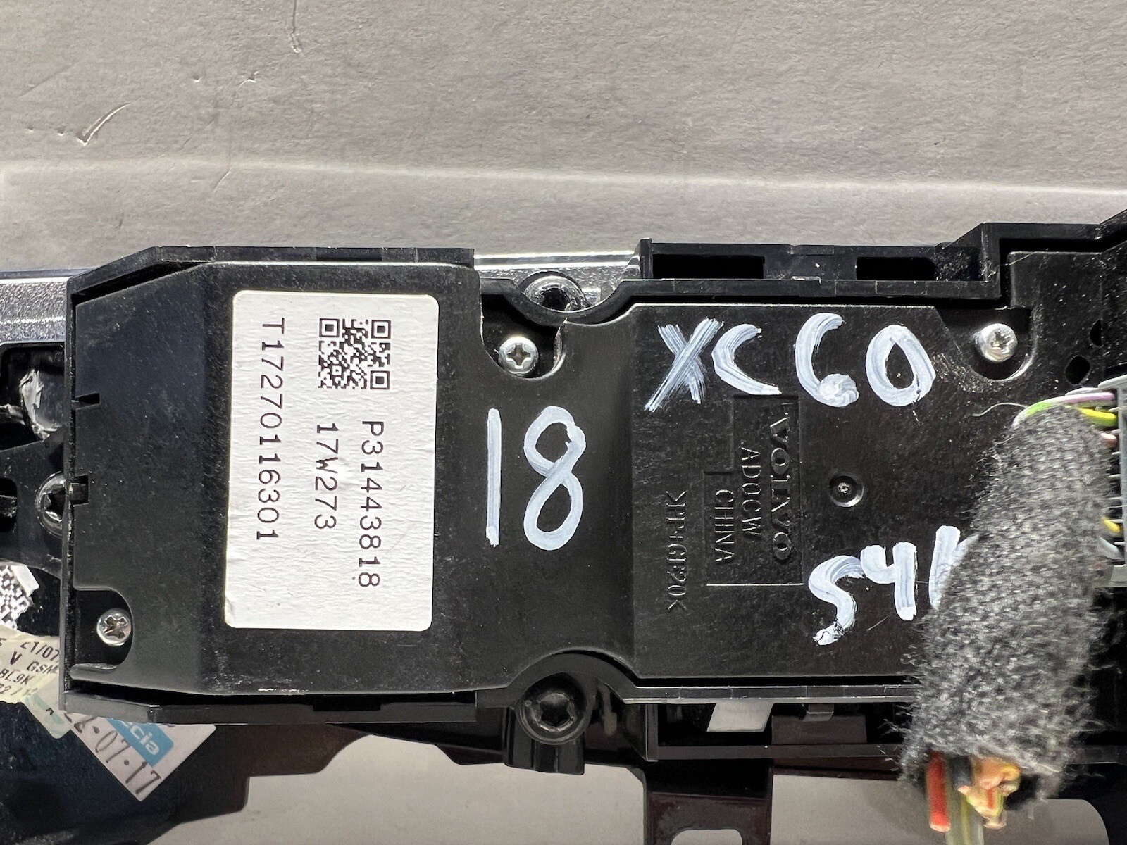 20182021 OEM VOLVO XC60 IGNITION START SWITCH KNOB DRIVE MODE CONTROL