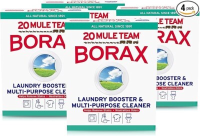 4 of 20 Mule Team Borax Detergent Booster & Multi-Purpose Household Cleaner