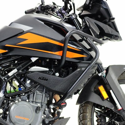 Ktm 390 Adventure Crash Bar Engine Guard 21 Black And Orange Model B Ebay