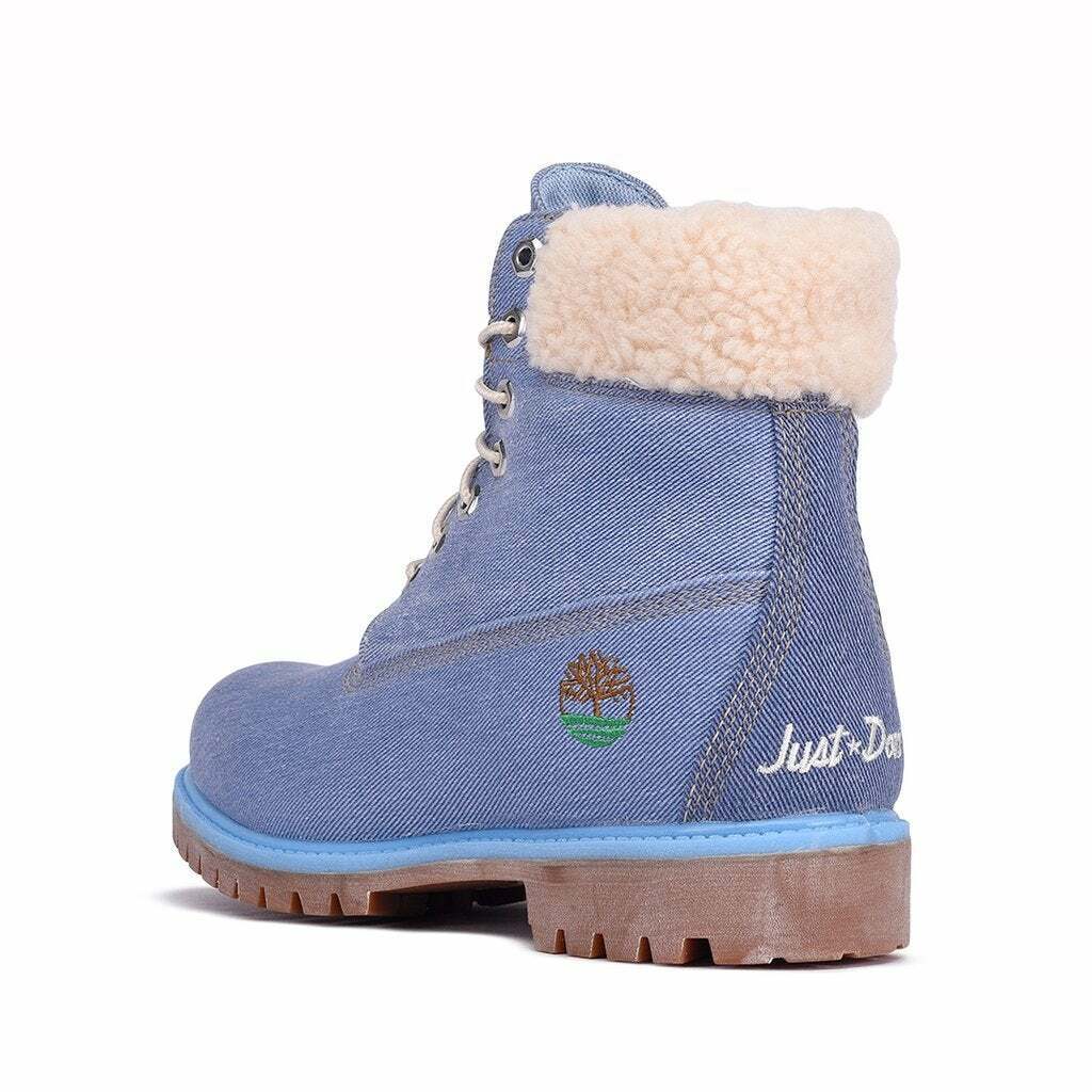 TIMBERLAND X JUST DON 6-INCH PREMIUM DENIM BOOTS A1UXU484 TIMBERLAND X JUST DON 6-INCH PREMIUM DENIM BOOTS A1UXU484