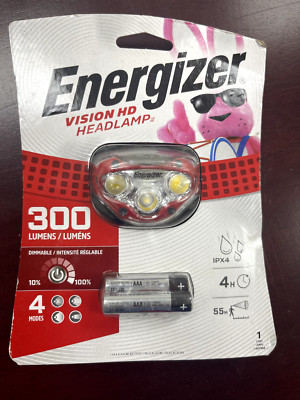 Energizer Vision HD 300lm LED Headlight -  HDB32E