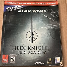  NO Poster Star Wars Jedi Knight Jedi Academy Primas Official Strategy Book