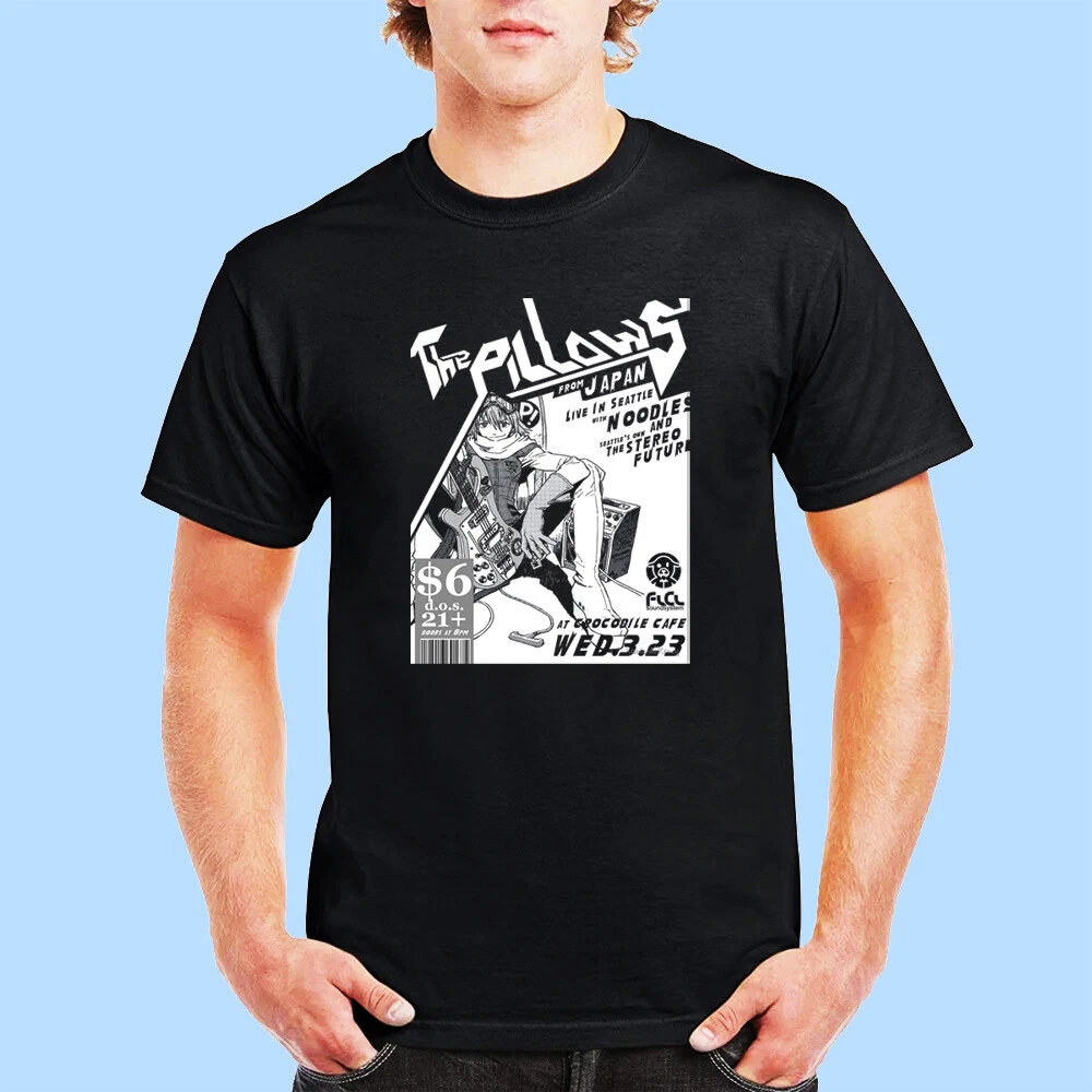 Limited NWT The Pillows Band Rock Alternatif Jepang T shirt Black