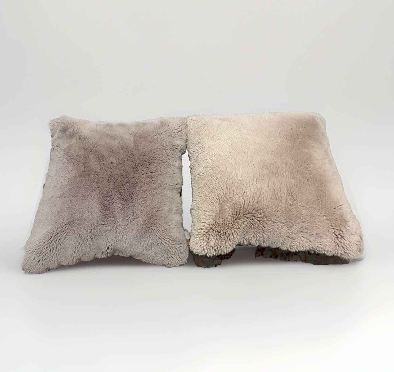 2 Unhide Squish Pillows PINKISH PURPLE & Lavender Purple 20X20 Retail $75 Each