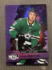 2020-21 Skybox Metal Universe - Rookies Purple Spec #101 Jason Robertson /199 