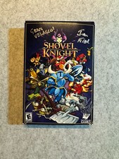 Autographed Shovel Knight Box Art - Signed By Sean, Ian, and Nick