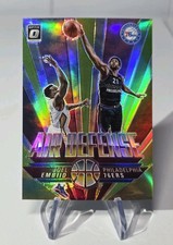 2021-22 Panini Donruss Optic #5 Joel EMBIID Air Defense Green #/149 76ers