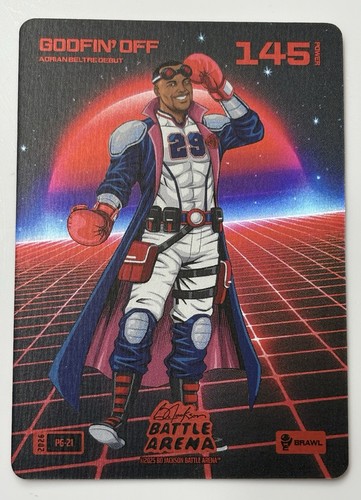 2026 Bo Jackson Battle Arena Adrian Beltre Debut - Goofin' Off -Power Glove Foil