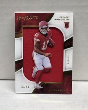 JALEN ROYALS 2025 Immaculate Clearly ~ Chiefs ROOKIE Jumbo Jersey #'d /99