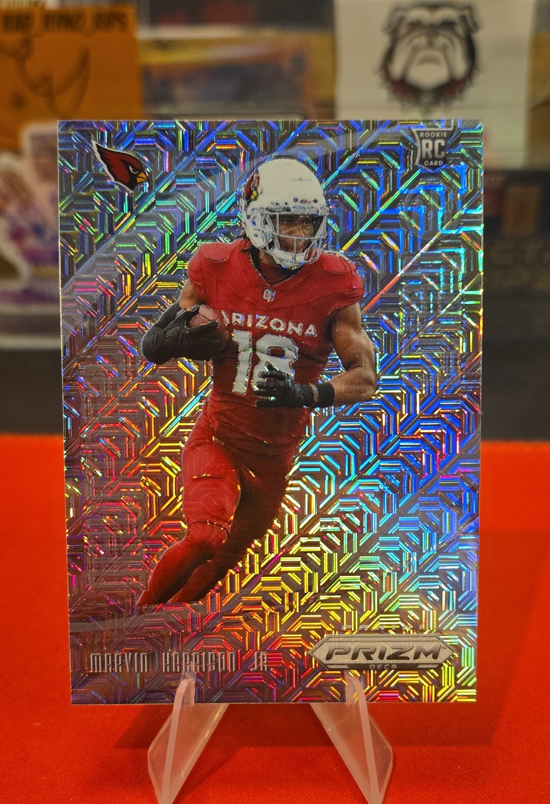 Marvin Harrison Jr. /30 RC 2024 Panini Prizm Deca - Downtown Bound #5 Mojo Prizm