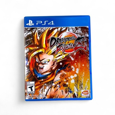   Dragon Ball FighterZ PS4 Complete Case Manual 3v3 Anime Fighter Game - Used